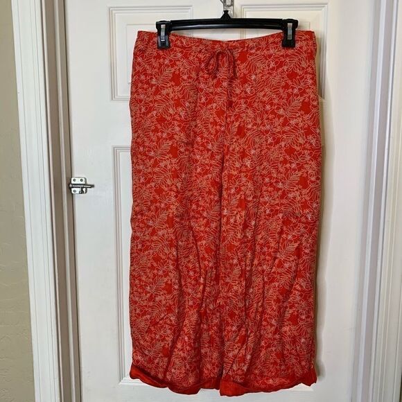 Christopher & Banks Reddish Orange Palazzo Pants - Picture 4 of 5